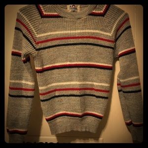 cutie vintage striped wool sweater!